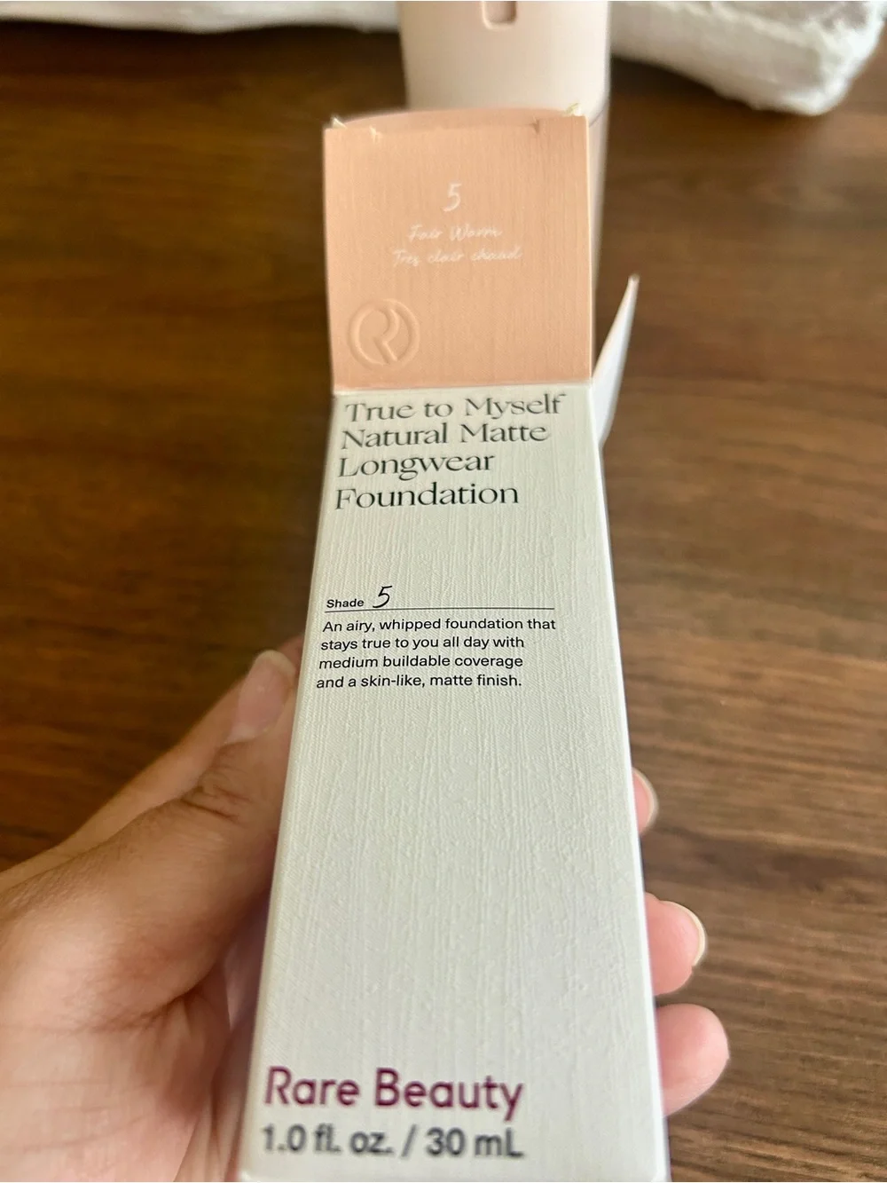 Rare Beauty True to Myself Natural Matte Foundation Shade 5Light Cool (8)1 fl oz